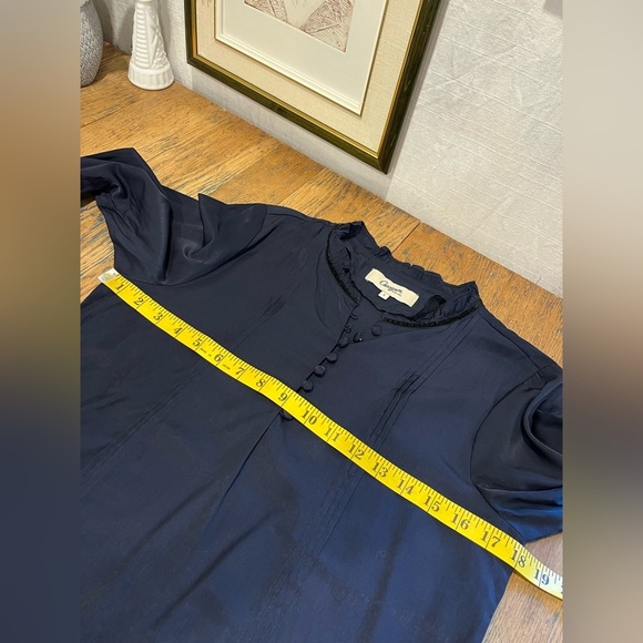 💙 CHEVIGNON – Victorian-Inspired Blouse – Size S - Picture 4 of 11